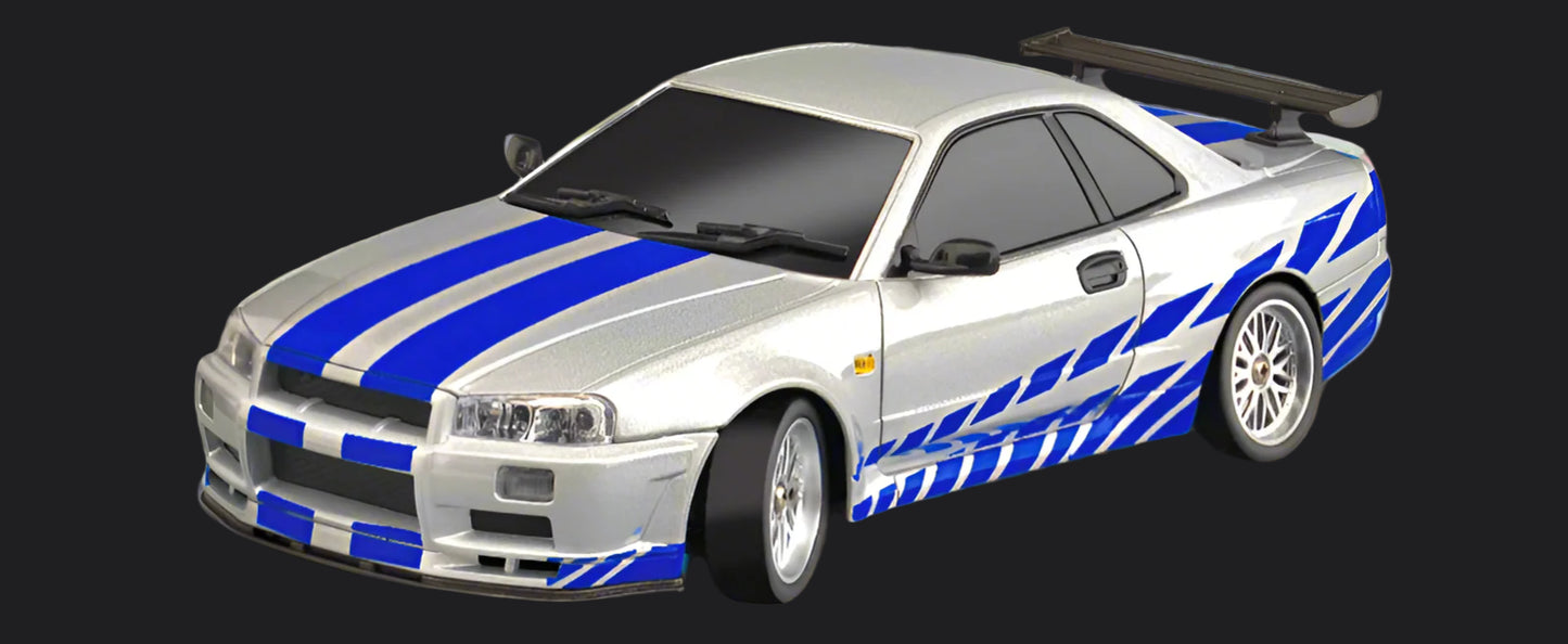 Drift Car R34 Skyline / 1:18