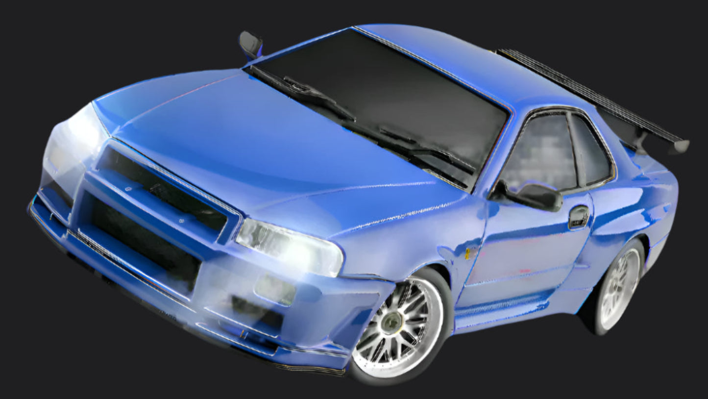 Drift Car R34 Skyline / 1:18